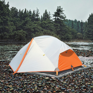 เต็นท์แคมป์ปิ้งสองชั้นแบบ Ultralight ระดับไฮเอนด์ กันน้ำ สำหรับ 2 คน รุ่น CZX-164 พร้อมเสาอลูมิเนียมและแผ่นรองพื้นสำหรับเดินป่า - Product Image 2