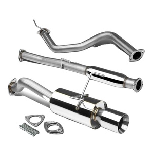 Sistema de Escape Catback de Acero Inoxidable Personalizado para Honda Civic 3DR HB <span class=keywords><strong>EG6</strong></span> EH 92-95 con Punta Quemada - Product Image 1