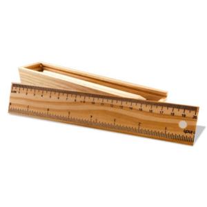 صندوق خشبي ترويجي يحتوي على 12 قلم تلوين CP005 مع مبراة وممحاة ومسطرة، هدية ترويجية، طقم أقلام تلوين متوفر في المخزون - Product Image 5