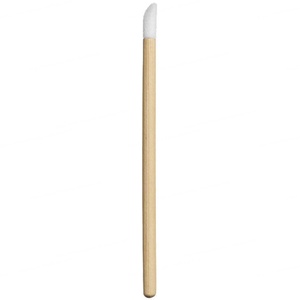 50pcs Bamboo Angular Lip Gloss Brush Eco Friendly <b>Mini</b> Lip Liner Balm Applicator Disposable Makeup Brushes - Product Image 5