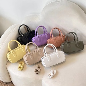 New Arrival Ladies Light Luxury <b>Handbag</b> Candy Color <b>Small</b> Square Box Bag Single Shoulder Crossbody Bag for Women - Product Image 1