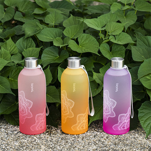 Bouteille d'eau en plastique sans Bpa personnalisée bouteille d'eau de randonnée bon marché en gros - Product Image 6