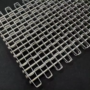 Ağır paslanmaz çelik 201/304 galvanizli <span class=keywords><strong>Greatwall</strong></span> petek tel örgülü konveyör yeni yanık dayanıklı konveyör bant - Product Image 1