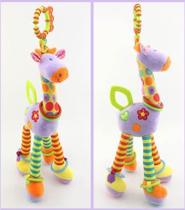 Jouets suspendus à hochet doux pour bébé avec carillons éoliens, jouets en peluche pour poussette, siège auto, berceau, cadeau pour nouveau-nés et tout-petits - Product Image 5