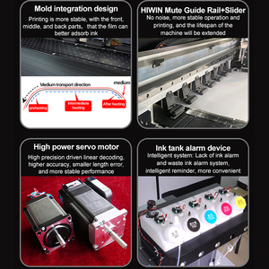 Công Nghiệp Dtf Máy In Với 4 Eps I3200/Đầu 4720 Lớn Định Dạng 1.2M 5 Màu Sắc Cmyk + W Dtf Máy In Phun - Product Image 4