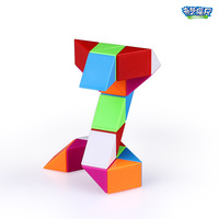Règle Magique Pliable en Plastique Intelligente Qiyi 24, 36, 48, 60, 72, Jouets Magiques pour Enfants de Maternelle