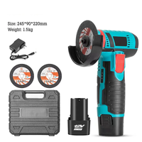Meuleuse sans fil 12V 3'' portable pour la découpe du bois, outils de bricolage et polissage domestique