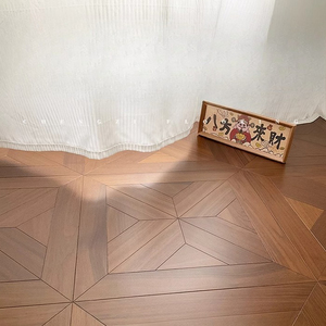 Suelo de madera de parquet al por mayor, suelo compuesto de madera maciza multicapa, respetuoso con el medio ambiente, ENF estilo retro de roble, abedul completo - Product Image 4