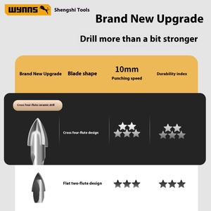 Forets spéciaux de qualité industrielle pour le carrelage, le béton, le <span class=keywords><strong>verre</strong></span> et le bois pour le perçage du marbre avec perceuse électrique - Product Image 3