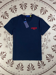 T-Shirt Formale da Uomo in 100% Cotone <span class=keywords><strong>di</strong></span> Alta Qualità, Vendita all'Ingrosso, Collo Tondo, Personalizzabile con <span class=keywords><strong>Stampa</strong></span> o Ricamo - Product Image 6