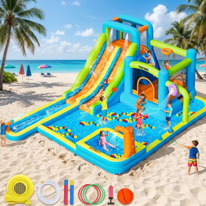 Lista de Precios de Equipos para Parques Acuáticos FBSPORT: Castillos Inflables, Toboganes Acuáticos, Muelles Inflables, Pontones Acuáticos y Hamacas Acuáticas para Lago - Product Image 1
