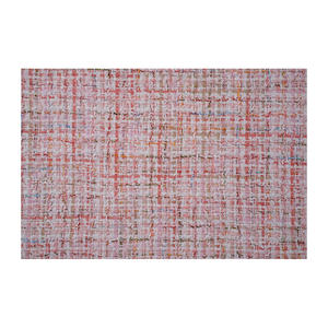 Tela Tweed de Primera Calidad Hecha en Corea, Color Rosa Multimetálico, Textura Elegante, OEM y ODM, Textil Tejido Personalizado - Product Image 2