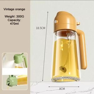 Dispensador y Rociador de Aceite de Oliva 2 en 1 de 16 oz, para Cocina, Repostería y Barbacoa - Product Image 6