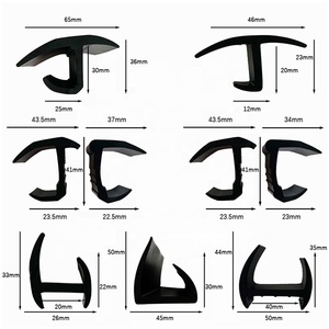 EPDM C <span class=keywords><strong>J</strong></span> Forma Contenedor Camión Puerta PVC Tira de sellado de goma Refrigerador Congelador Camión Junta de sellado de puerta de goma - Product Image 4