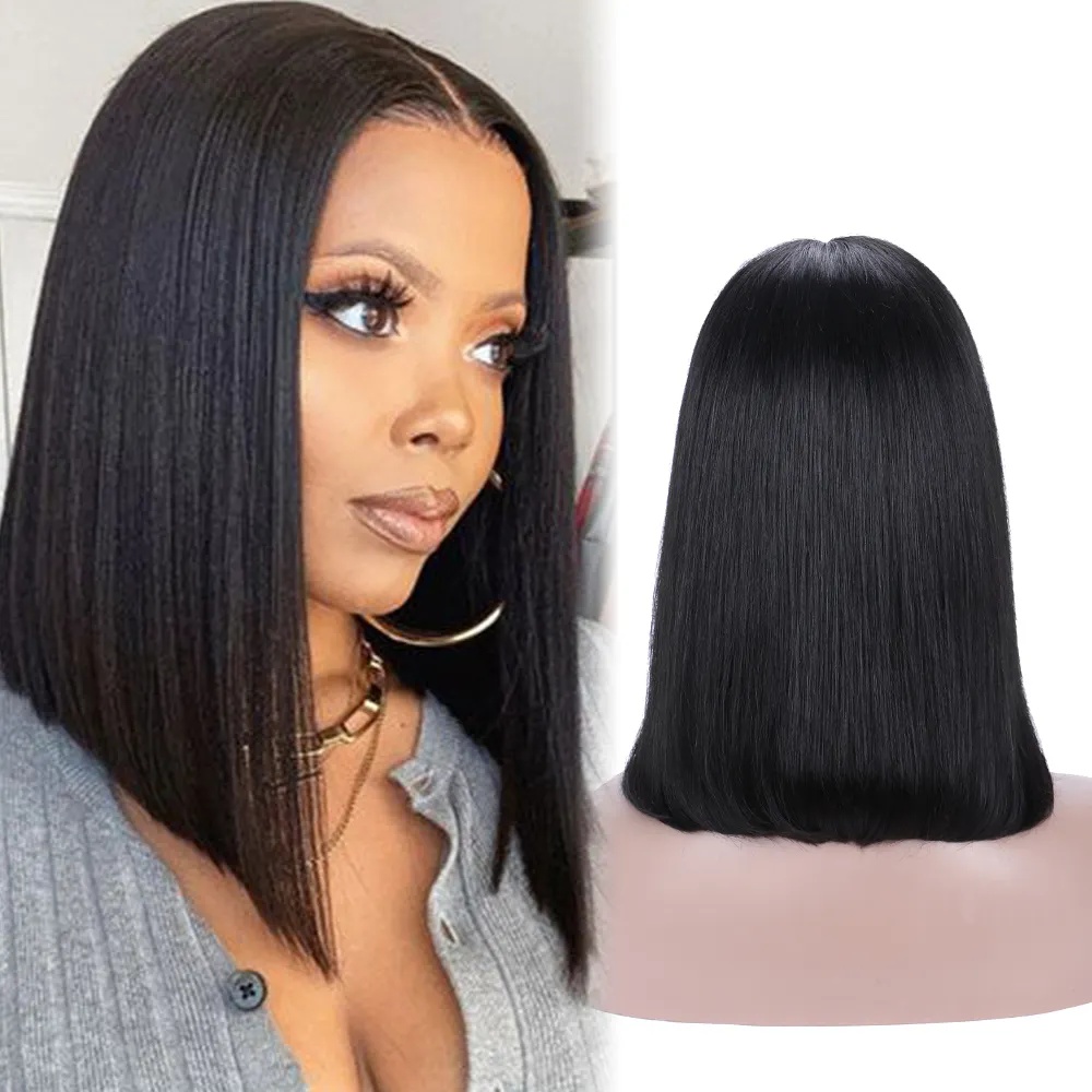 Black Short Straight Hair Weave Styles Wowebony Natural And Easy