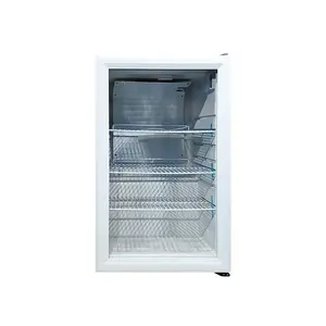 Refrigerador pequeño de <span class=keywords><strong>90</strong></span> <span class=keywords><strong>litros</strong></span> con puerta de cristal, refrigerador compacto de <span class=keywords><strong>90</strong></span> <span class=keywords><strong>litros</strong></span> para el hogar - Product Image 4