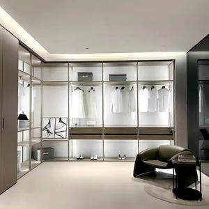 Dressing moderne de luxe pour chambre à coucher, montage DIY, matériaux personnalisables, design autoportant, pour salle de sport, hôtel, école, <span class=keywords><strong>entrepôt</strong></span> - Product Image 3