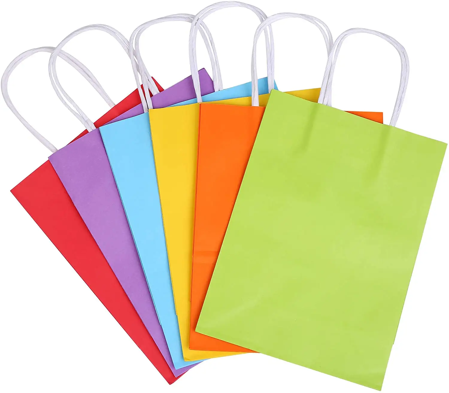الجملة شعار مخصوص مطبوع ورقة ملونة حقيبة عالية الجودة أرخص التسوق كرافت أكياس الورق