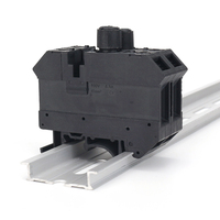 Bloc de bornes de fusibles UK10-DREHSI pour fusibles 5x20mm, connexion par vis, montage sur rail DIN, protection de circuit industriel