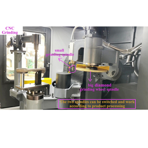 Machine de rectification à bras robotisé avec deux broches rotatives pour pièces moulées en fer et aluminium, destinée aux fonderies de métaux ferreux - Product Image 4