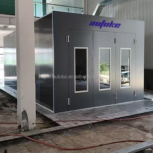 ระบบไฟสเปรย์พ่นสีรถยนต์แบบมืออาชีพ AUTOKE <span class=keywords><strong>ATK</strong></span>-001 พร้อมระบบไฟ LED เครื่องทำความร้อนด้วยหัวเผาดีเซล ตัวกรองประสิทธิภาพสูง ใยหิน ได้รับมาตรฐาน CE - Product Image 3