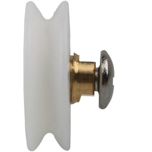 Xin Jieliang Shower Room Roller Plastic Concave Wheel With <b>Screw</b> Hanging Mount Bathroom Accessory - Product Image 2