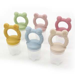 Alimentadores de pezones para recién nacidos de fábrica, alimentación infantil para bebés, alimentador de alimentos frescos, chupete de frutas para bebés - Product Image 3