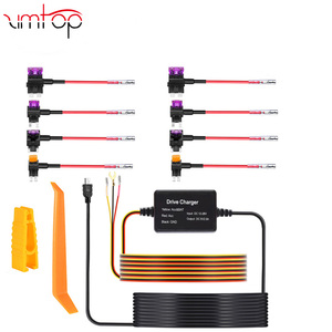 Dash Cam Hardwire Kit Mini Cổng <span class=keywords><strong>USB</strong></span> 5V/2A Max Xe Dash Máy Ảnh Cáp Sạc Kit Với Cầu Chì, Điện Áp Thấp Bảo Vệ Cho Dash Cam - Product Image 3