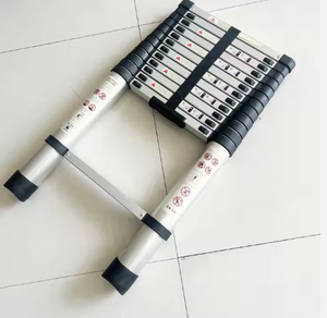 Easy Operate Take <strong>Small</strong> Space Good Stability Aluminum Telescopic <strong>Ladder</strong> - Product Image 4