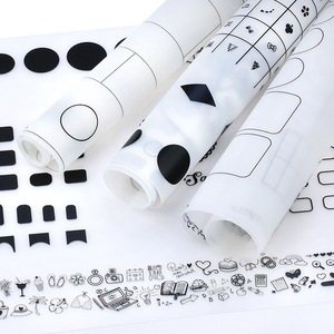 C190 SAFENG Silicone Nail Art Stamping Mat Nail Training Mat Nail Polish Coloring <strong>Practice</strong> <strong>Pad</strong> - Product Image 3