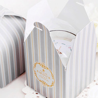 Boîte cadeau de voyage haut de gamme avec poignée, emballage en papier personnalisé pour bonbons, bijoux, cadeaux de fête