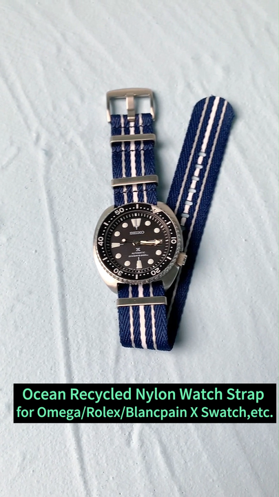 Customized Recycled Nylon Watch Straps Durable Stylish