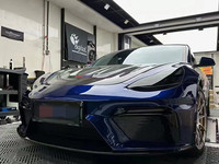 Kits de carrosserie modèle 3 de voiture de haute qualité pour Tesla modèle 3 mise à niveau GT Style calandre de pare-chocs avant feux diurnes accessoires de voiture