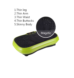 Máquinas de plataforma de vibración de cuerpo entero más delgadas para ejercicio físico con control remoto de diseño electromagnético <span class=keywords><strong>3D</strong></span> para uso doméstico - Product Image 5