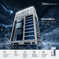 Midea DC Motorlu İç Ünite Ofis Binası Villa Otel Hastane için R-410A Soğutucu Akışkanlı