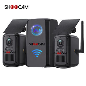 Kit de Câmera Solar Repetidora WiFi ShooCam Mini ao Ar Livre IP66 à Prova d'Água Sensor CMOS Visão Noturna IR Sistema de Câmera de Segurança Wifi - Product Image 1