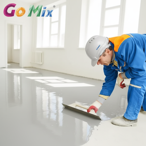 GoMix Ciment autolissant à prise rapide sans retrait, <span class=keywords><strong>mortier</strong></span> ciment-argile autolissant pour cimenteries de sol en béton lisses - Product Image 1