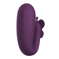 YIJI Vibrateur télescopique en silicone pour femmes avec 10 modes de vibration, contrôlé par application, recharge magnétique, alimenté par batterie