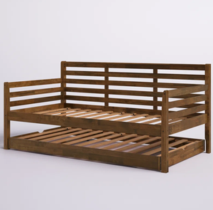 Canapé-<span class=keywords><strong>lit</strong></span> moderne en bois massif rétractable et durable en bois de pin pour meubles de salon d'appartement - Product Image 5