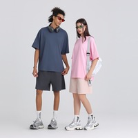 T-shirts amples en pur coton pour couple, style américain, marque de mode estivale, manches courtes, grandes tailles pour hommes et femmes