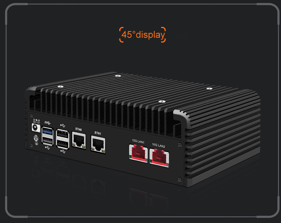 Topton I3 N305 N100 ミニPC - 3年保証、10G LAN、Proxmox NAS対応