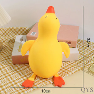 QYS Jouet Anti-Stress Canard Géant Étirez Gros Oie Blanche Squishy Drôle Enfants Adultes - Product Image 3