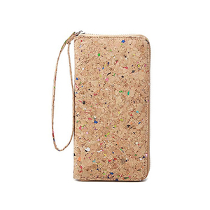 <span class=keywords><strong>Portefeuille</strong></span> en <span class=keywords><strong>liège</strong></span>/Long <span class=keywords><strong>portefeuille</strong></span> pour femmes/sac à main pour femmes, promotion personnalisée de luxe en lin RFID monogramme <span class=keywords><strong>portefeuille</strong></span> porte-cartes à fermeture éclair pour femmes - Product Image 2