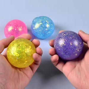 Jouets sensoriels apaisants personnalisés Aurora, balle anti-stress en maltose à rebond lent et jouets moelleux fantaisie pour soulager l'anxiété - Product Image 3