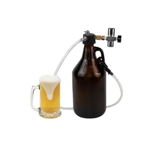 用于玻璃瓶的生啤酒桶分配器一加仑128盎司咆哮器
