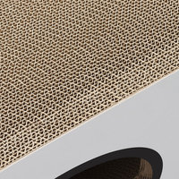 OEM/ODM Panneau à gratter classique de haute qualité pour chat en carton Maison pour chat