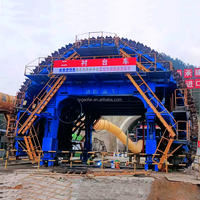 Gaofei Chariot intelligent de coulée de béton pour revêtement secondaire Machines de perçage de tunnels bien structurées pour les projets d'autoroutes ferroviaires