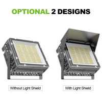 Projecteur LED modulaire IP66 certifié CE 300W-1000W pour stades, systèmes d'éclairage sportif pour terrains de football, de tennis et entrepôts