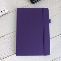 Carnet de notes A5 à couverture rigide en similicuir, imperméable, carnet de notes parfait pour un journal intime, planificateur personnalisable, carnet de Sublimation avec bande élastique