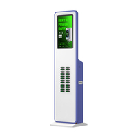 Vente en gros d'argent distributeur automatique 24 emplacements chargeur Powerbank kiosque de charge kiosque casier Station avec pour appareil de téléphone portable